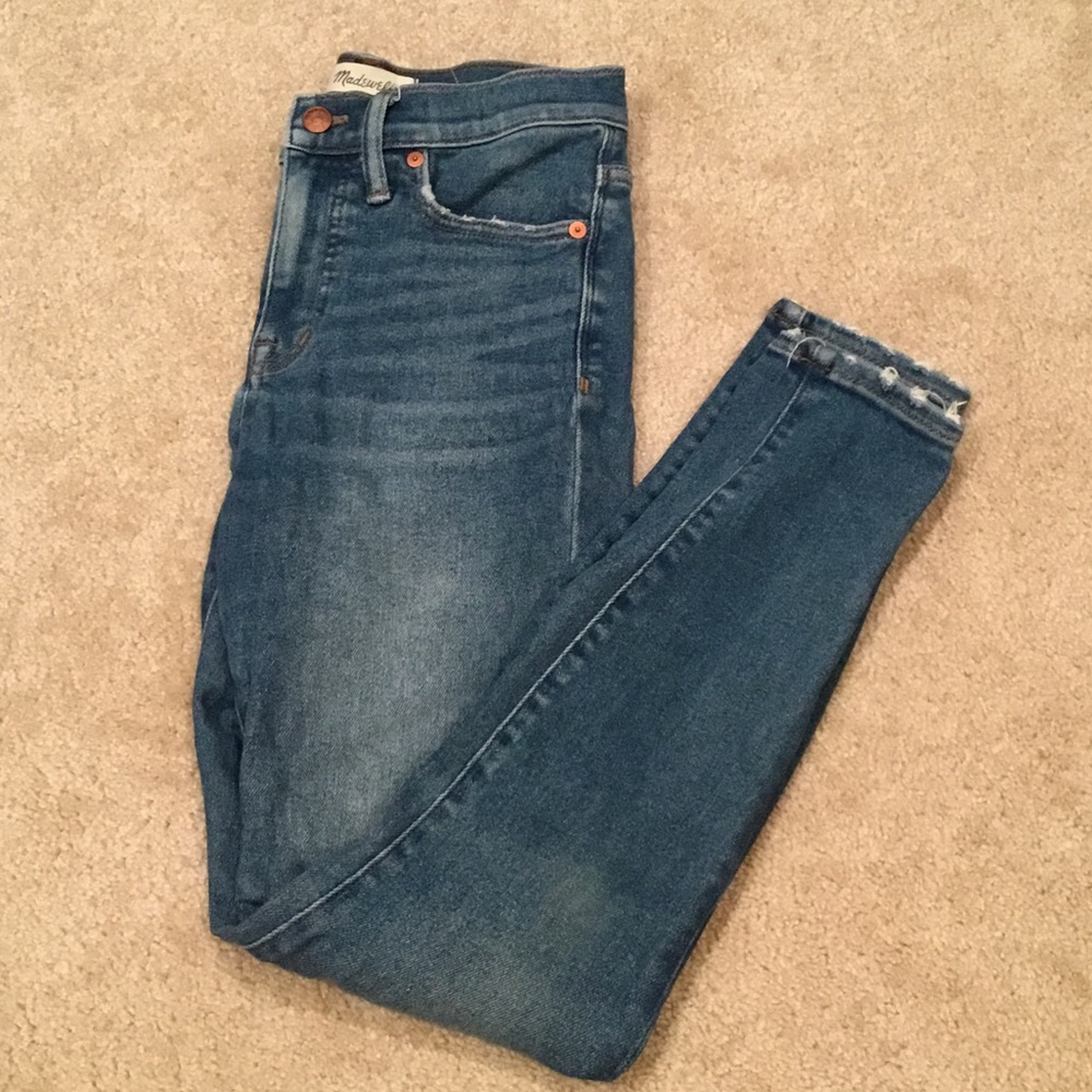 Madewell Denim High Rise Skinny Jeans